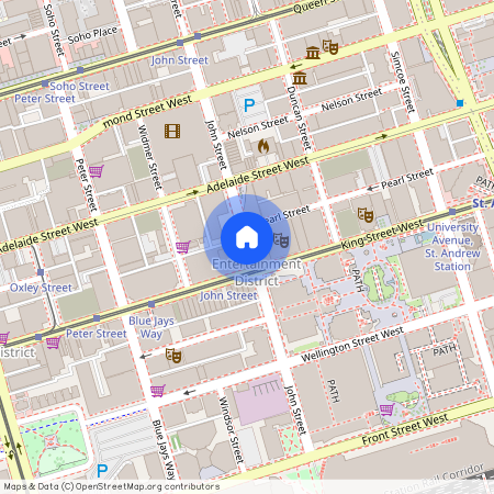 John Street, Wellington Place, Toronto