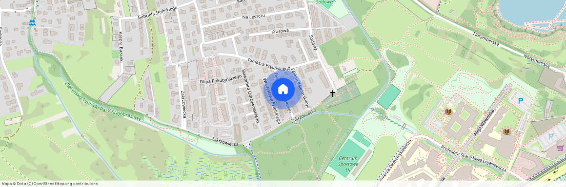 ul. Teodora Talowskiego, Pychowice, Dębniki, Kraków, małopolskie