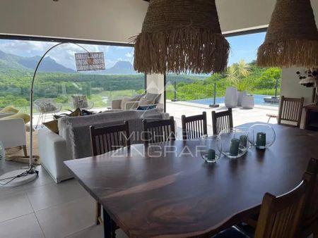 Villa dans un domaine résidentiel avec superbe vue sur le Morne Brabant - Photo 5