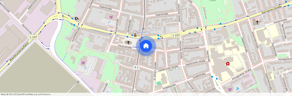 Gravelottestraße 3, 47053 Duisburg - Duisburg-Mitte