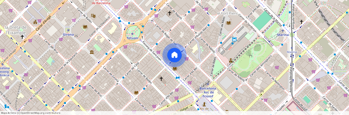 Carrer d'Ausiàs Marc, Barcelona, Catalonia