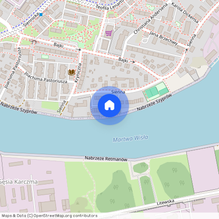 ul. Sienna, Przeróbka, Gdańsk, pomorskie