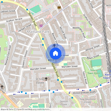 Rhyl Street, Kentish Town, London, NW5