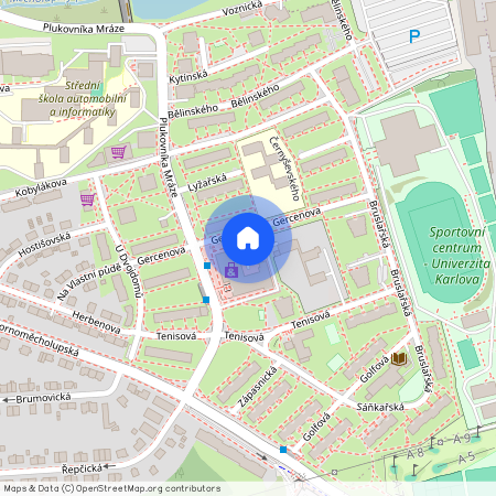 Gercenova, Praha 10 - Hostivař