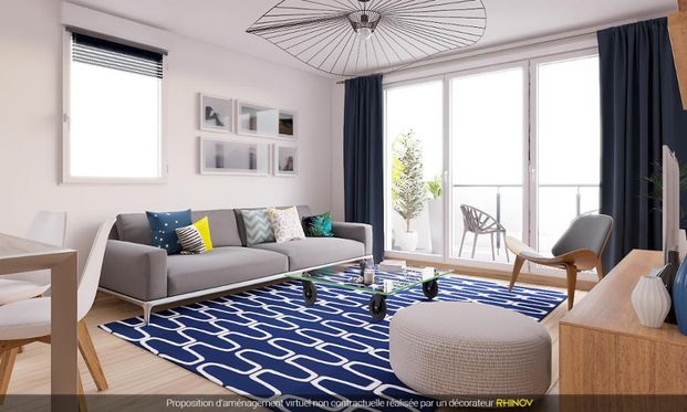 location Appartement T3 DE 64.5m² À MASSY - Photo 1