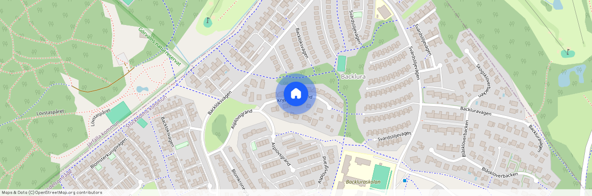 Krypljungsgränd, Hässelby