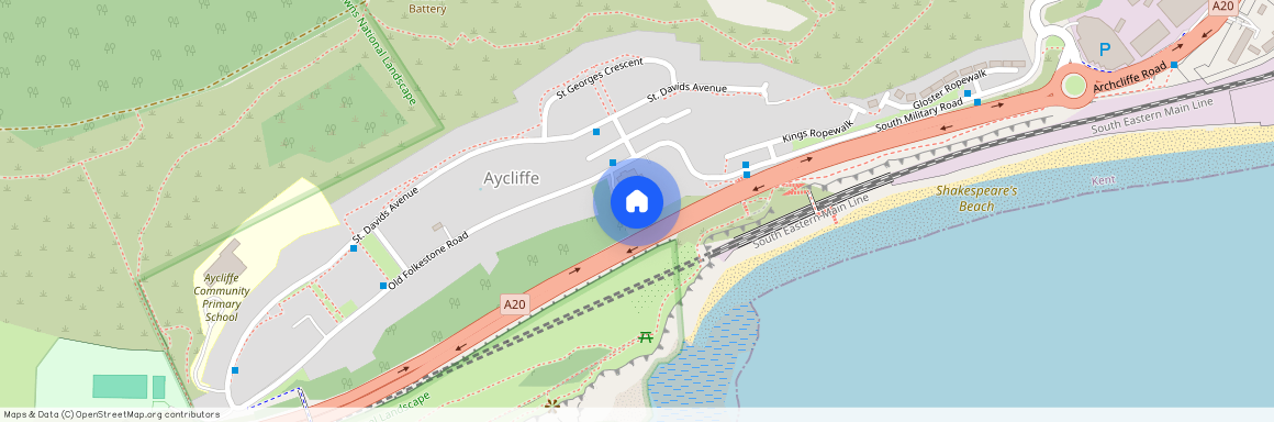 Old Folkestone Road, Dover CT17