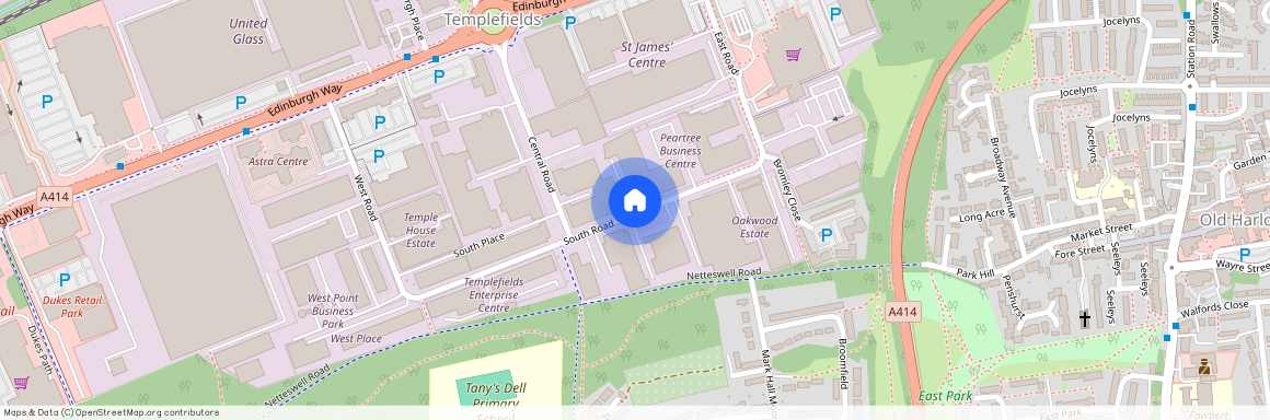 South Road, Harlow, CM20 2TY