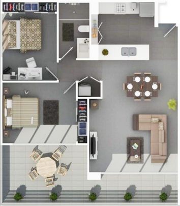 Modern 2-Bedroom Apartment - Photo 1