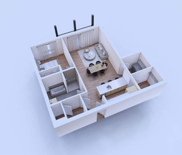 3 1/2 À LOUER - SAINT-ROCH-DE-L'ACHIGAN - APPARTEMENT À LOUER - Photo 3