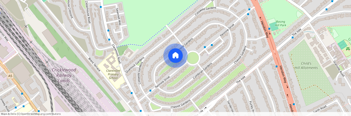 Cleveland Gardens, London, NW2