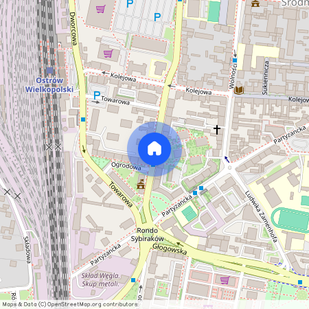 ul. Sienkiewicza, Ostrów Wielkopolski, ostrowski, wielkopolskie