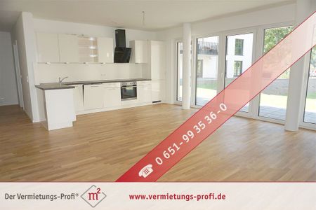 Trier: Wohnen an der Mosel – moderne 3 ZKB Erdgeschosswohnung mit Einbauküche und Terrasse - Photo 5