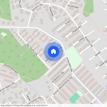 Petter Hernquists väg, Lerum