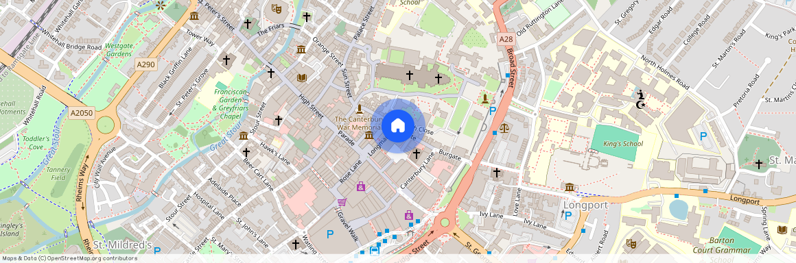 City Gardens, Canterbury, Kent, CT1