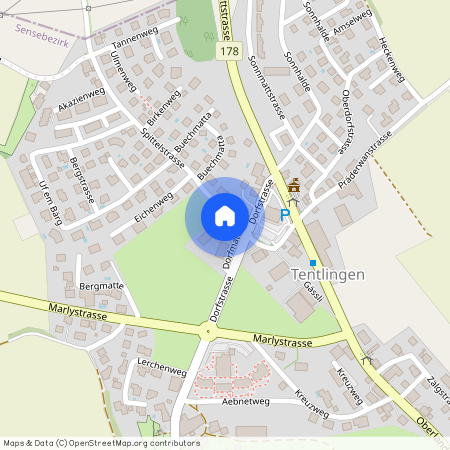 Dorfmatta 3, 1734, Tentlingen