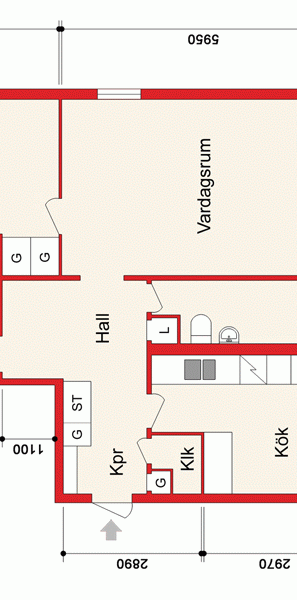 Häggvägen 4 C - Foto 1