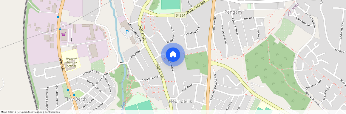 Arvonia Terrace, Fleur-de-lis, Blackwood