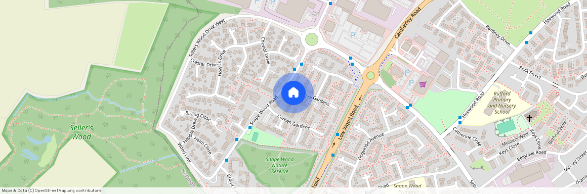 Nine Acre Gardens, NG6