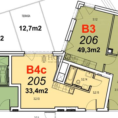 Pronájem bytu 1+kk 33 m2 - Photo 1