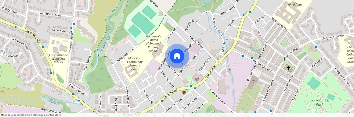 Cross Street, Oswaldtwistle, Accrington, Lancashire, BB5