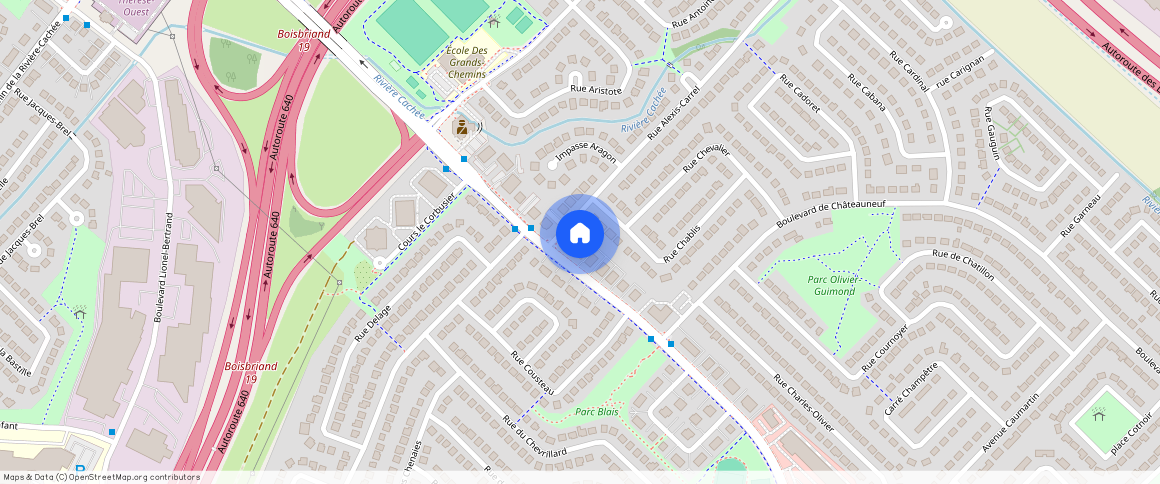 ** Boulevard de la Grande-Allée, Boisbriand, Boisbriand, Laurentides, J7W 1W6