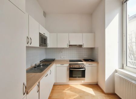 57,39 m² | 1. OG mit Lift | Sofortbezug | 2 Zimmer | € 749,- all-in inkl. BK/USt. - Foto 2
