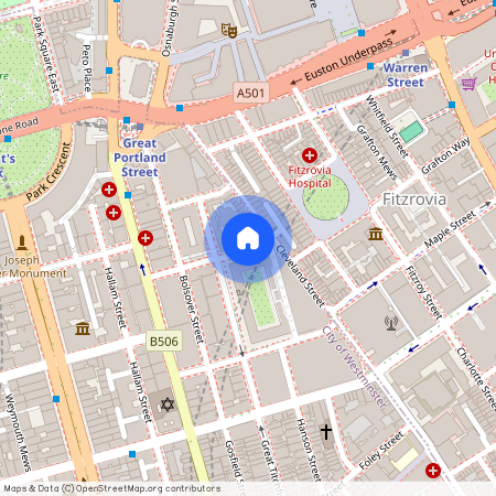 Carburton Street, London W1W