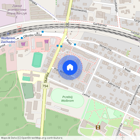 ul. Plac Wolności, Wolbrom