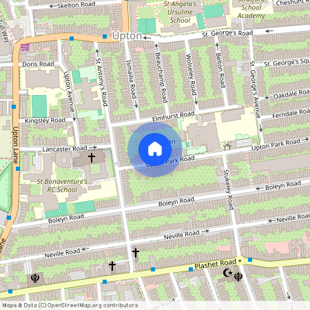Upton Park Road, Forest Gate, E7