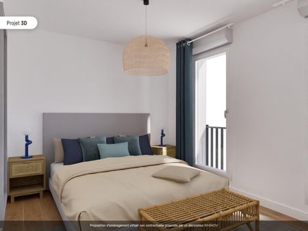 location Appartement T4 DE 80.5m² À BOBIGNY - Photo 5