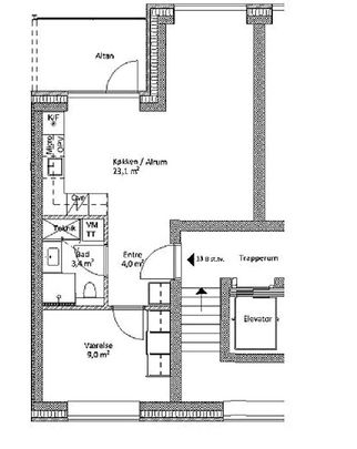 Dejlig 2-værelses lejlighed med en skøn altan - Foto 1