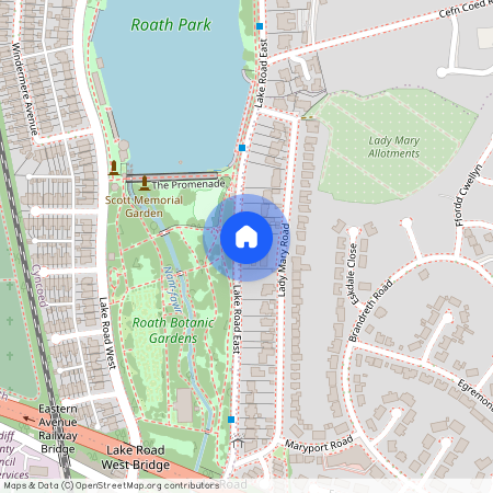 Plas-y-Coed, Lake Road East, Cardiff, CF23
