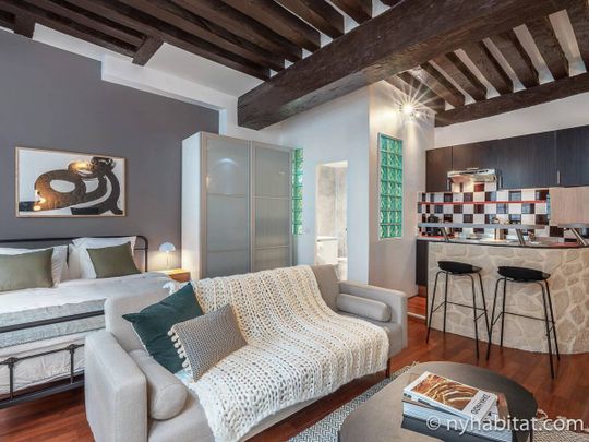 Logement à Paris, Location meublée - Photo 1