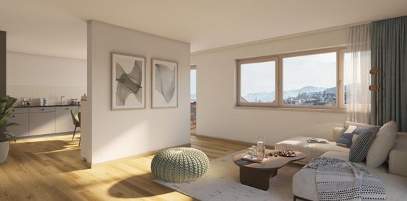 4.5 Zimmer, 83 m², 1. Stock - Foto 2