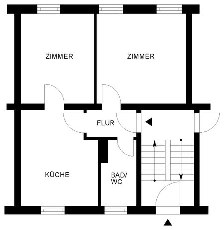 Tolle 2-Zimmer-Wohnung in der Innenstadt // EG links - Foto 3