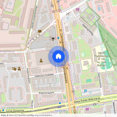 ul. Józefa Chełmońskiego, Sielce, Mokotów, Warszawa, mazowieckie