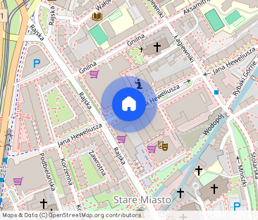 Heweliusza 3 , 2 pokoje, 2 min od Dworca - Фото 1