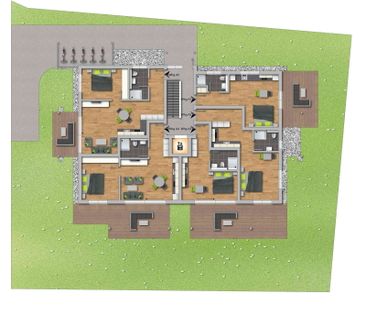 1.5 Zimmer, 40 m², EG - Foto 1