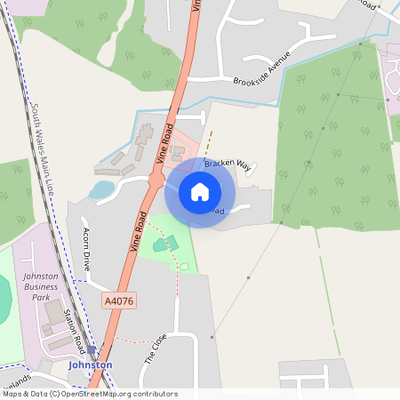 11 Moors Road, Johnston, Haverfordwest, Pembrokeshire. SA62 3QE