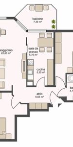 3 Zimmer, 76 m², 1. Stock - Photo 4