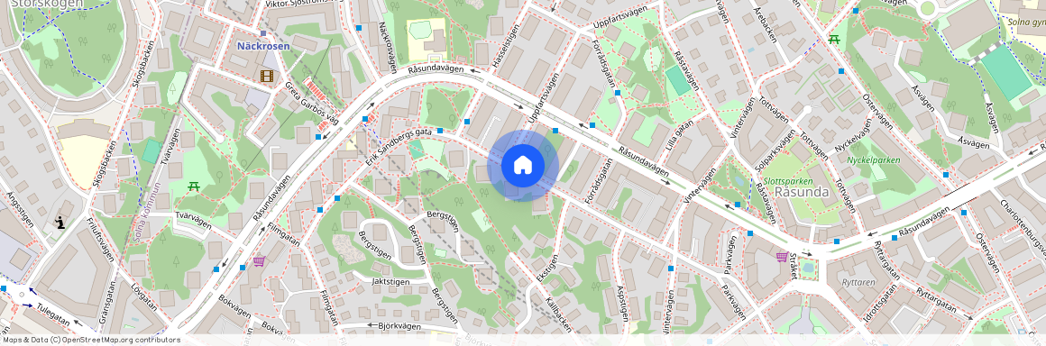 Erik Sandbergs gata, Solna