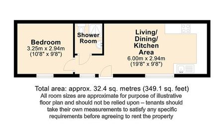 1 bedroom maisonette to rent - Photo 3