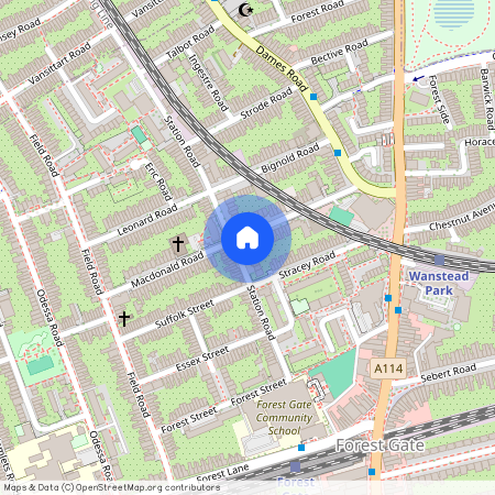 Station Road, Forest Gate, London, E7