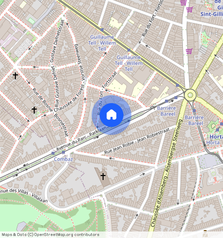 Drève Du Parc - Parkdreef 41 bus 39, 1000 Brussel