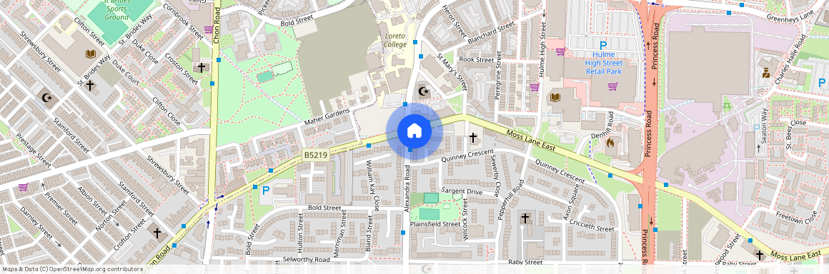 4 Bed Townhouse – Moss Lane East, Hulme, Manchester