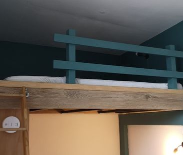 Location - Studio meublé de 19 m² dans immeuble sécurisé - Photo 4