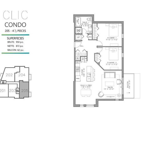 Appartement 4 1/2 - Photo 3