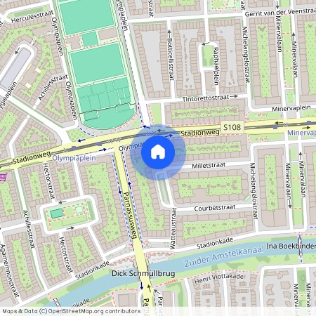 Apollobuurt, 1077 ZL, Watteaustraat, Amsterdam