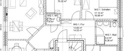 Helle Erdgeschosswohnung in Bockhorn - Foto 1